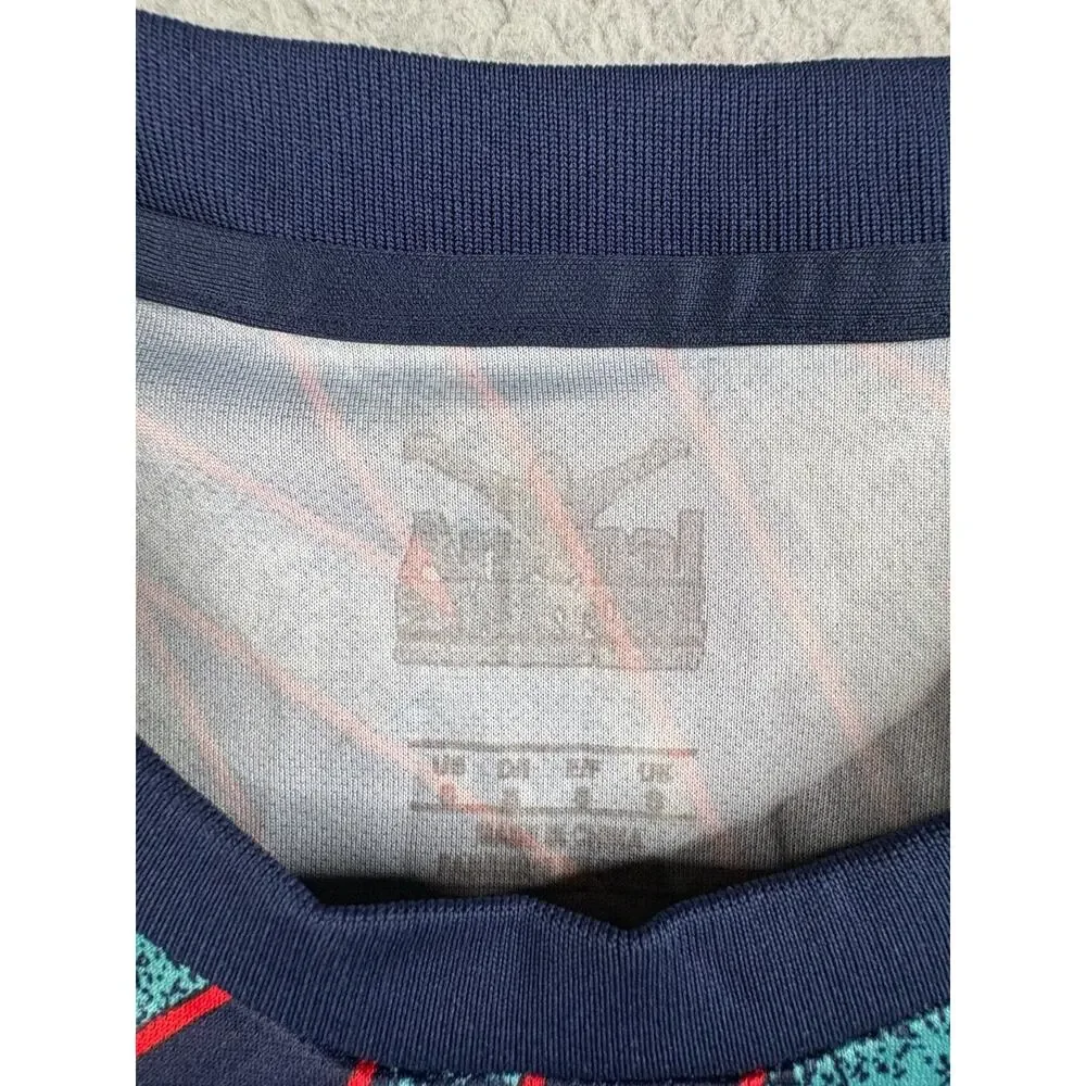 Arsenal 2021/22 Third Shirt Bukayo Saka #7 Adidas Football Jersey Men's S Blue
